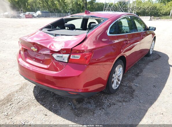 1G1ZE5ST2GF190719 2016 CHEVROLET MALIBU Red უკანა მარჯვენა