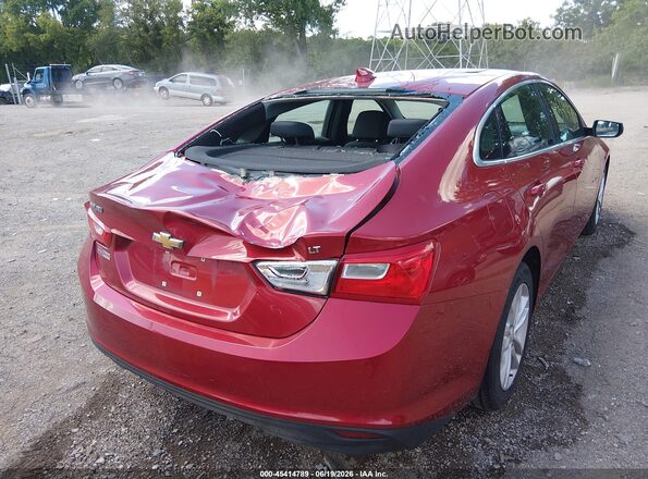 1G1ZE5ST2GF190719 2016 CHEVROLET MALIBU Red წინა ხედი