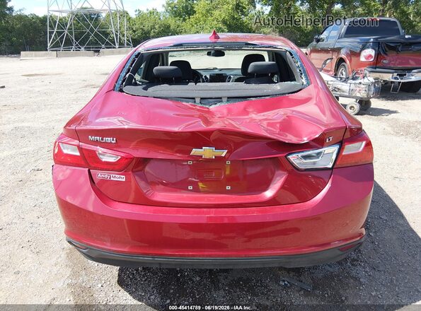 1G1ZE5ST2GF190719 2016 CHEVROLET MALIBU Red 