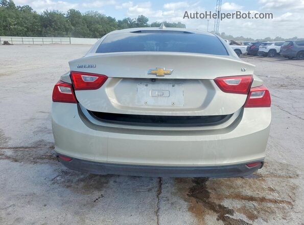 1G1ZE5ST2GF330512 2016 CHEVROLET MALIBU Beige Հետևի տեսք