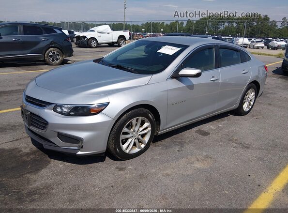 1G1ZE5ST2GF354700 2016 CHEVROLET MALIBU Silver წინა მარცხენა ხედი სამი მეოთხედიდან