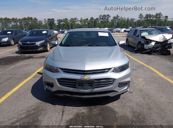 1G1ZE5ST2GF354700 2016 CHEVROLET MALIBU Silver ხელსაწყოთა პანელის ხედი