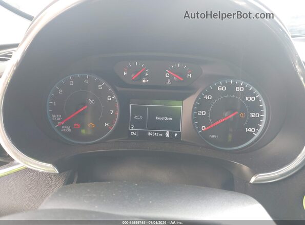 1G1ZE5ST2HF203809 2017 CHEVROLET MALIBU Silver Widok tylnych siedzeń