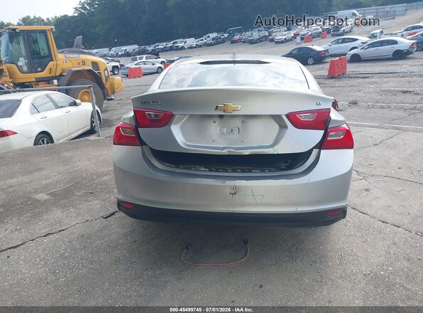 1G1ZE5ST2HF203809 2017 CHEVROLET MALIBU Silver 