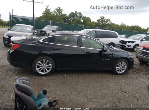 1G1ZE5ST2HF227107 2017 CHEVROLET MALIBU Black Widok wnętrza z tyłu