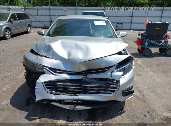 1G1ZE5ST2HF241315 2017 CHEVROLET MALIBU Silver ხელსაწყოთა პანელის ხედი