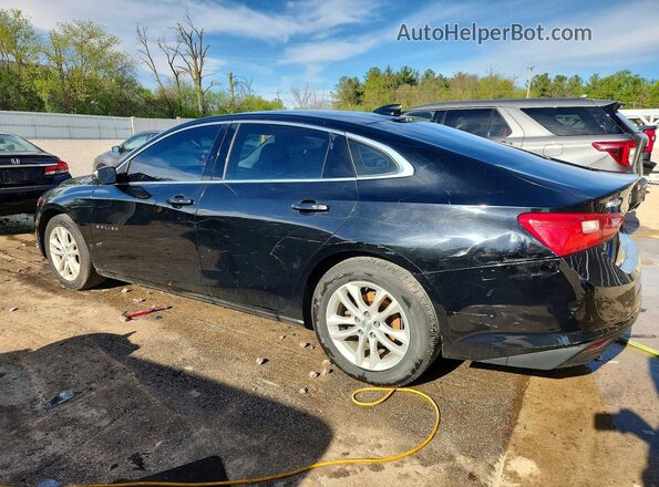 1G1ZE5ST2HF248748 2017 CHEVROLET MALIBU Black Rear left