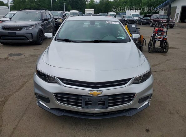 1G1ZE5ST2HF274301 2017 CHEVROLET MALIBU Silver Front view