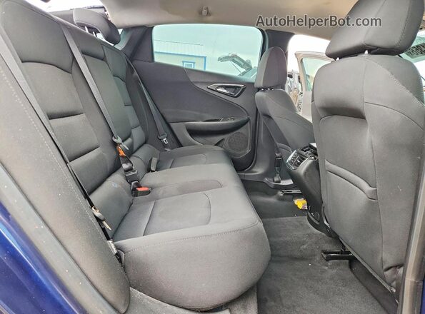 1G1ZE5ST3GF179146 2016 CHEVROLET MALIBU Blue Rear seats view