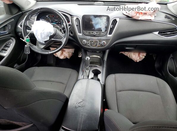 1G1ZE5ST3GF273575 2016 CHEVROLET MALIBU Gray Dashboard view