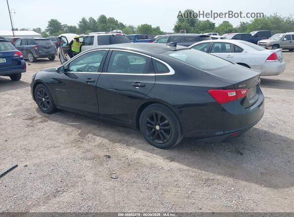1G1ZE5ST3HF210185 2017 CHEVROLET MALIBU Black Tył lewy
