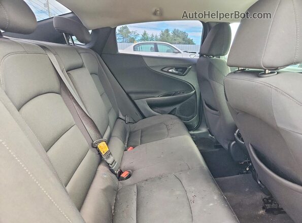 1G1ZE5ST3HF237838 2017 CHEVROLET MALIBU Silver Rear seats view