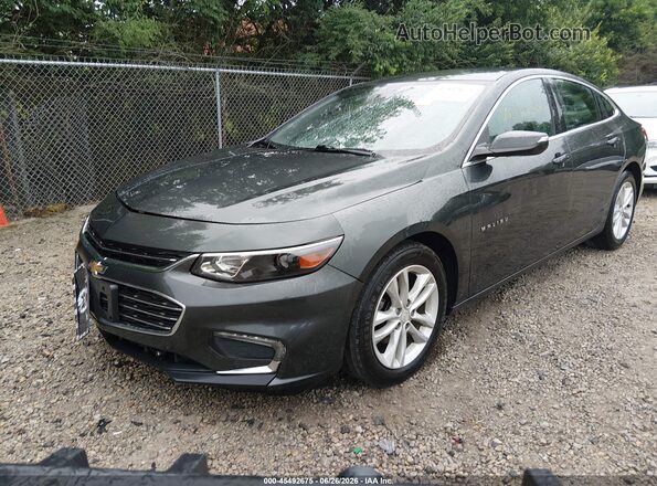 1G1ZE5ST3HF237869 2017 CHEVROLET MALIBU Gray Առջևի ձախ երեք քառորդ տեսարան