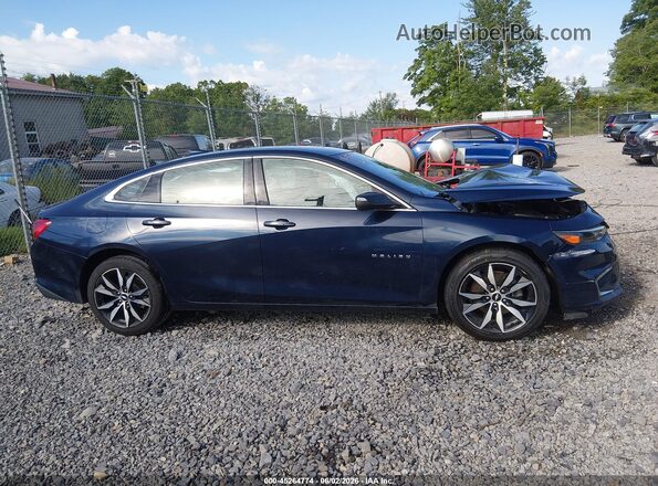 1G1ZE5ST3HF270600 2017 CHEVROLET MALIBU Blue Widok wnętrza z tyłu
