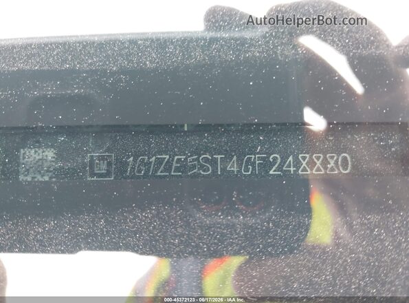 1G1ZE5ST4GF248880 2016 CHEVROLET MALIBU Black ძრავის განყოფილების ხედი