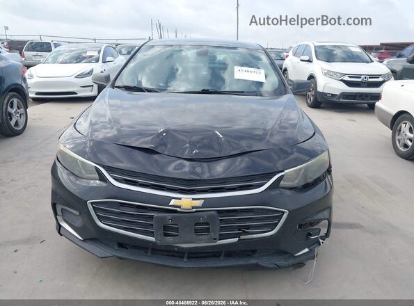 1G1ZE5ST4GF294533 2016 CHEVROLET MALIBU Black Vista del cuadro de instrumentos