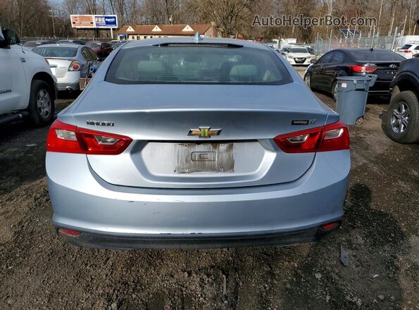 1G1ZE5ST4HF234060 2017 CHEVROLET MALIBU Blue Rear view