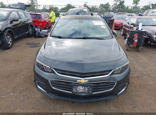 1G1ZE5ST5GF170870 2016 CHEVROLET MALIBU Gray Instrument cluster view