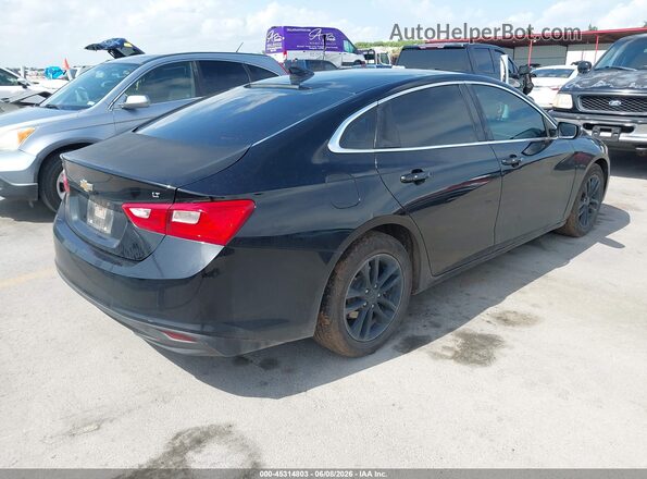 1G1ZE5ST5HF128619 2017 CHEVROLET MALIBU Черный Задняя правая четверть