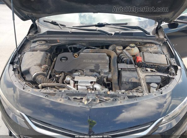 1G1ZE5ST5HF128619 2017 CHEVROLET MALIBU Черный Вид сзади