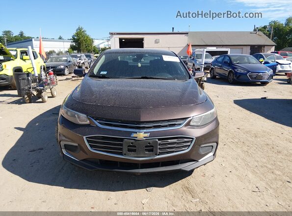 1G1ZE5ST6GF209191 2016 CHEVROLET MALIBU Maroon 