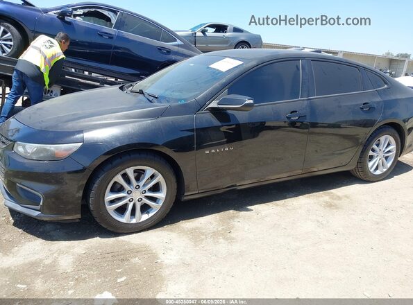 1G1ZE5ST6GF249237 2016 CHEVROLET MALIBU Black 