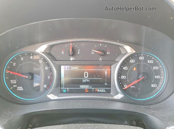 1G1ZE5ST6GF273067 2016 CHEVROLET MALIBU Red Instrument cluster view