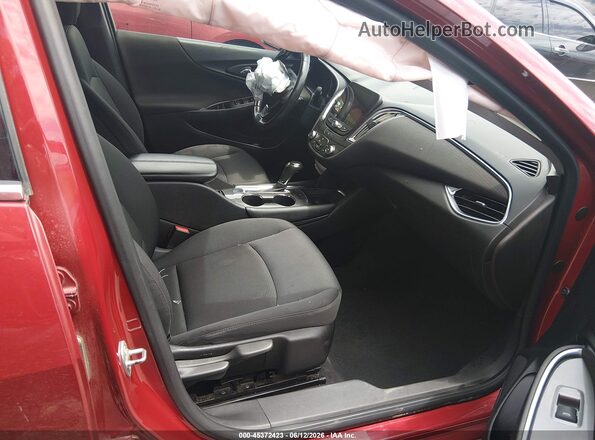 1G1ZE5ST6GF326639 2016 CHEVROLET MALIBU Red Вид салону спереду