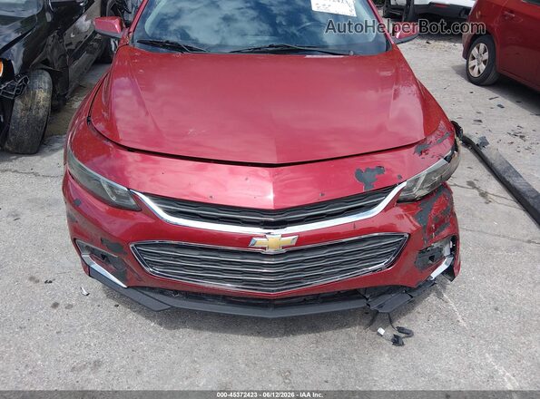 1G1ZE5ST6GF326639 2016 CHEVROLET MALIBU Red Вид панелі приладів