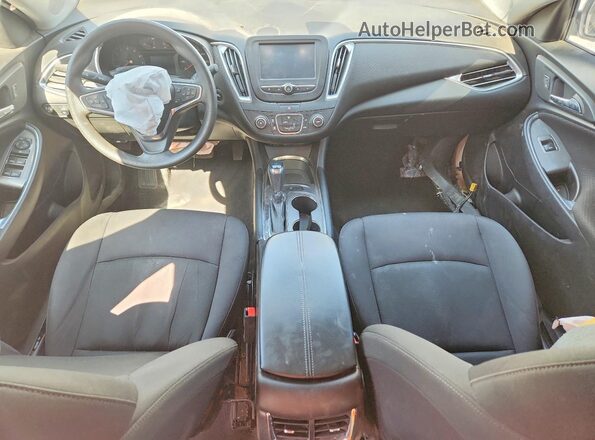 1G1ZE5ST6HF181281 2017 CHEVROLET MALIBU White Вид панелі приладів
