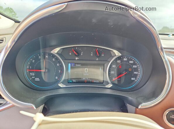 1G1ZE5ST6HF215526 2017 CHEVROLET MALIBU White Instrument cluster view