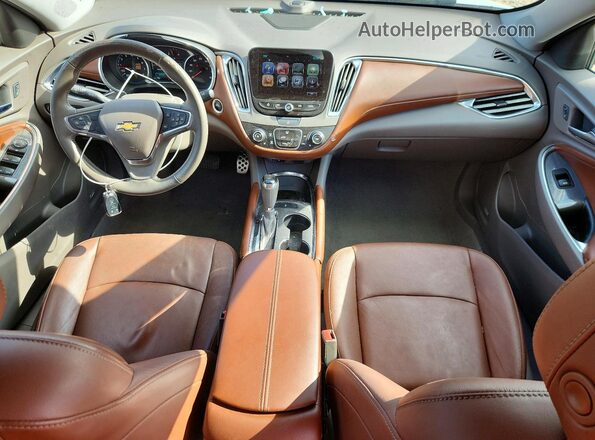 1G1ZE5ST6HF215526 2017 CHEVROLET MALIBU White Dashboard view