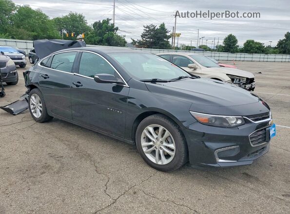 1G1ZE5ST7GF308196 2016 CHEVROLET MALIBU Black 