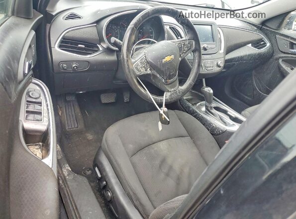 1G1ZE5ST7GF308196 2016 CHEVROLET MALIBU Black 