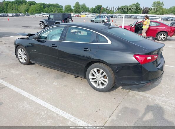 1G1ZE5ST7GF342252 2016 CHEVROLET MALIBU Black უკანა მარცხენა