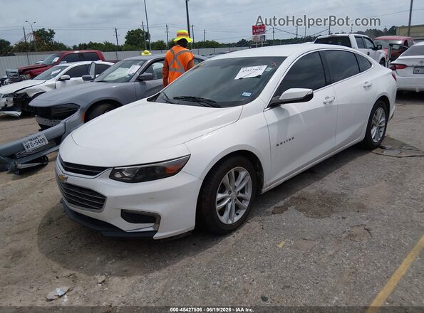 1G1ZE5ST7GF347984 2016 CHEVROLET MALIBU White Առջևի ձախ երեք քառորդ տեսարան