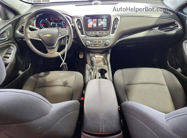 1G1ZE5ST8GF212366 2016 CHEVROLET MALIBU Black Առջևի վահանակի տեսք