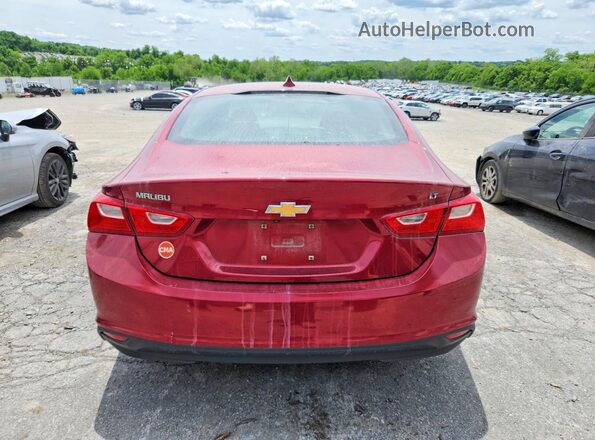 1G1ZE5ST8HF166104 2017 CHEVROLET MALIBU Burgundy 