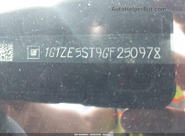 1G1ZE5ST9GF250978 2016 CHEVROLET MALIBU Black Widok komory silnika