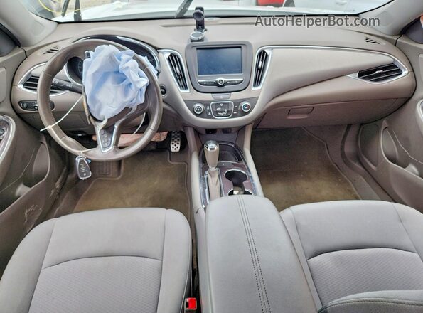 1G1ZE5ST9GF307700 2016 CHEVROLET MALIBU Белый 