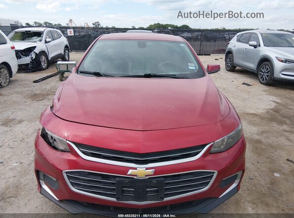 1G1ZE5ST9GF325498 2016 CHEVROLET MALIBU Red Սարքավորումների վահանակի տեսք