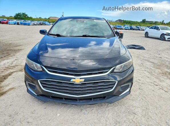 1G1ZE5ST9GF344181 2016 CHEVROLET MALIBU Black წინა ხედი