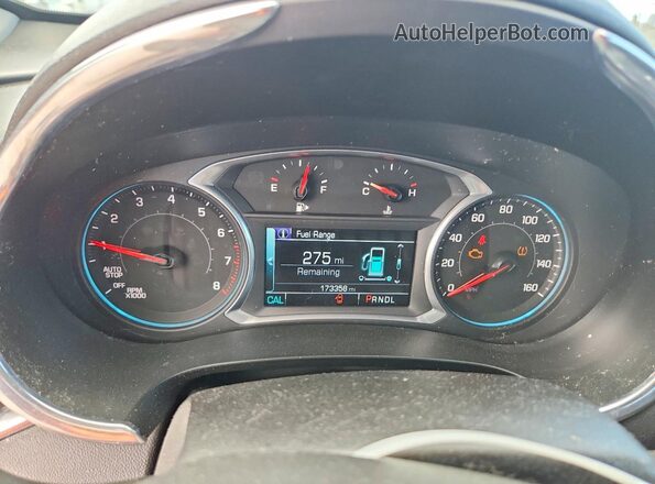 1G1ZE5ST9GF344181 2016 CHEVROLET MALIBU Black ხელსაწყოთა პანელის ხედი