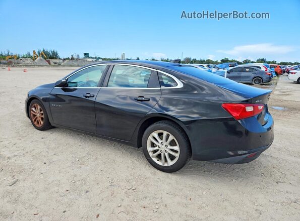 1G1ZE5ST9GF344181 2016 CHEVROLET MALIBU Black უკანა მარცხენა