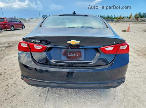 1G1ZE5ST9GF344181 2016 CHEVROLET MALIBU Black უკანა ხედი