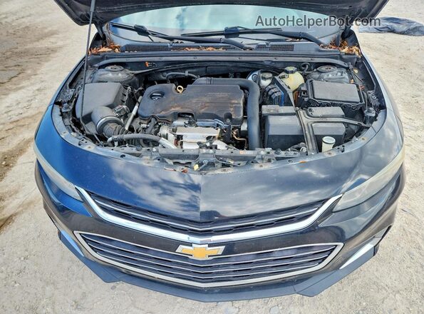 1G1ZE5ST9GF344181 2016 CHEVROLET MALIBU Black უკანა სალონის ხედი