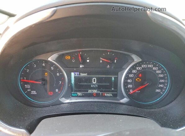 1G1ZE5ST9GF349980 2016 CHEVROLET MALIBU Charcoal Instrument cluster view