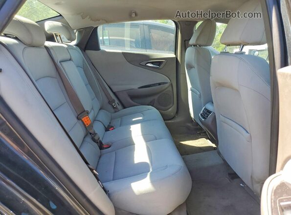 1G1ZE5ST9GF349980 2016 CHEVROLET MALIBU Charcoal Rear seats view