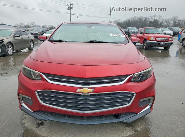 1G1ZE5STXGF190614 2016 CHEVROLET MALIBU Red 