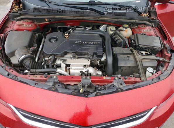 1G1ZE5STXGF190614 2016 CHEVROLET MALIBU Red 
